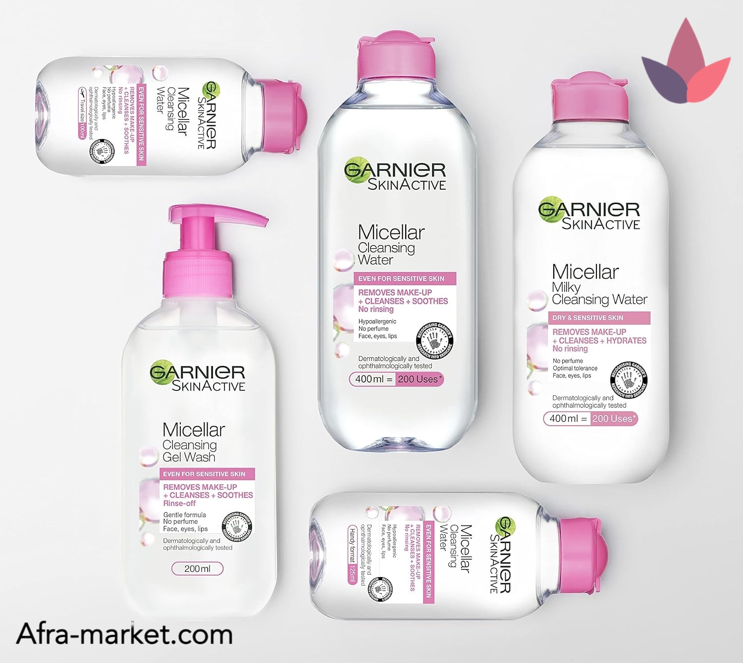 <img src="garnier-sensitive-micellar.jpg" alt="ژل میسلار گارنیر صورتی مخصوص پوست حساس با قدرت پاک‌کنندگی آرایش و آلودگی‌ها">