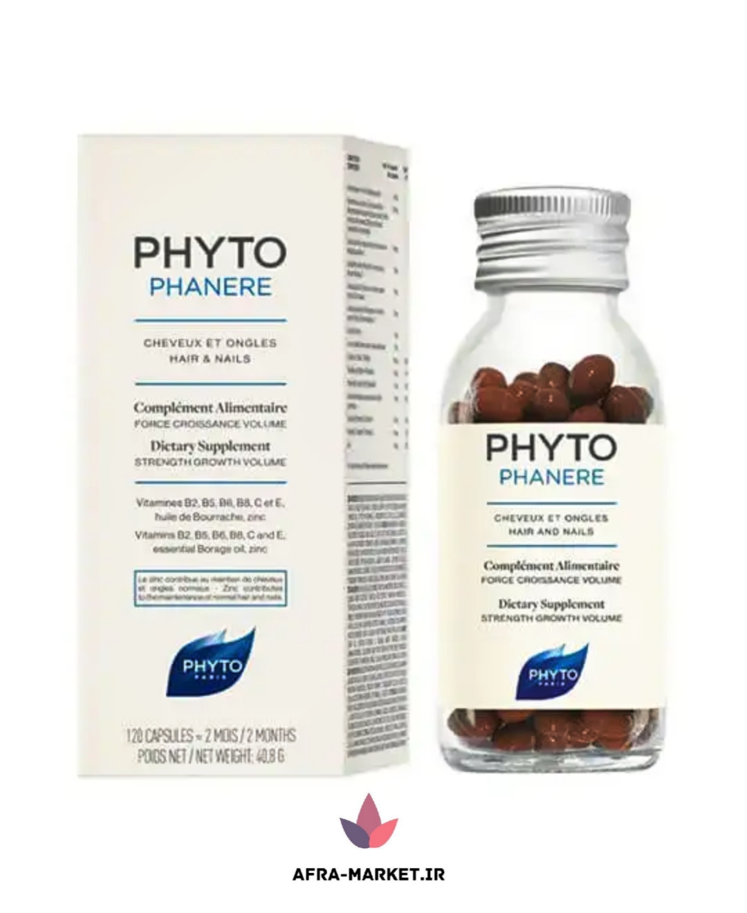 تقویت رشد مو با قرص مکمل فیتو ( PHYTO )