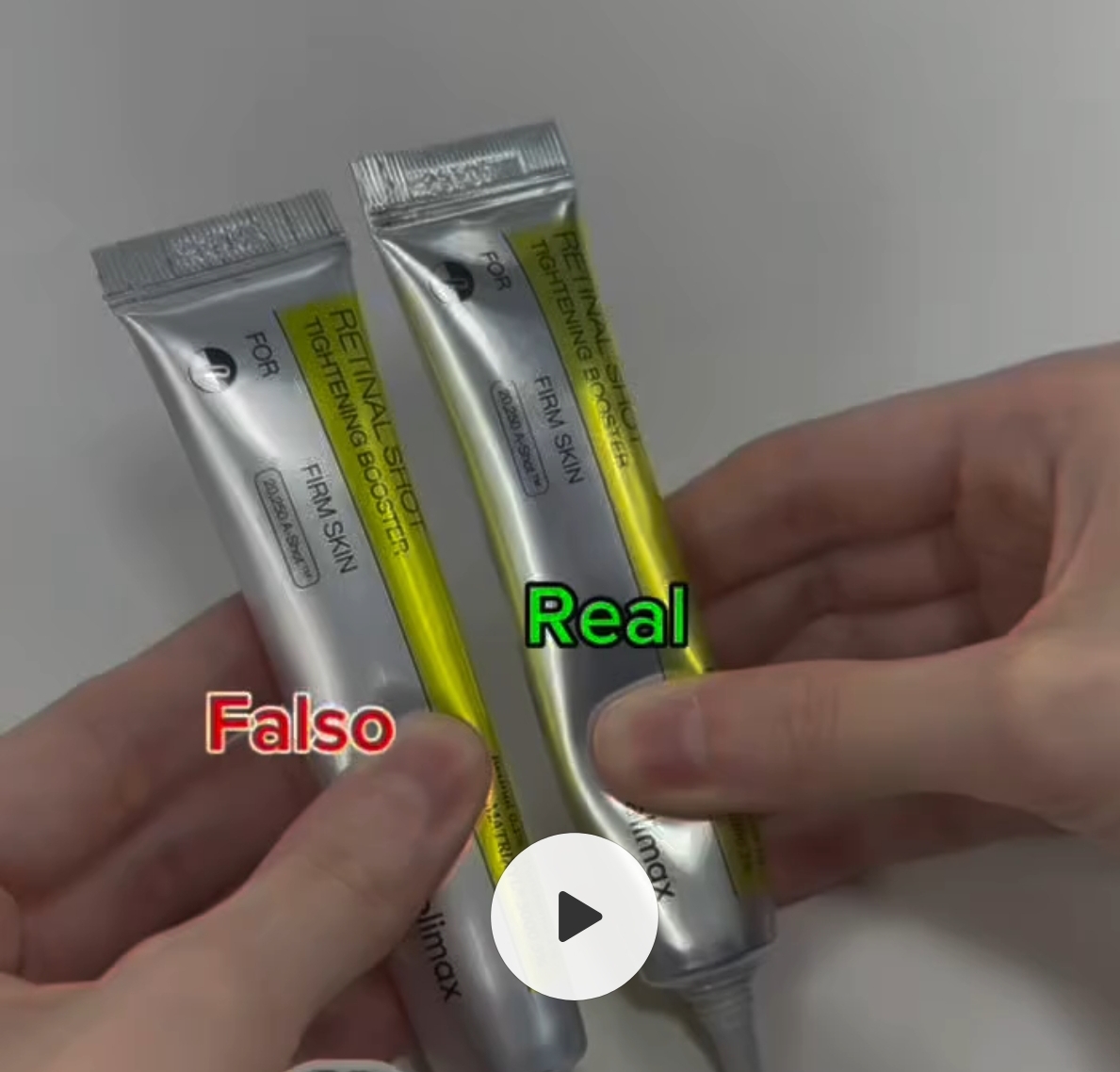 تشخیص فیک و اصل کرم رتینول سلیمکس