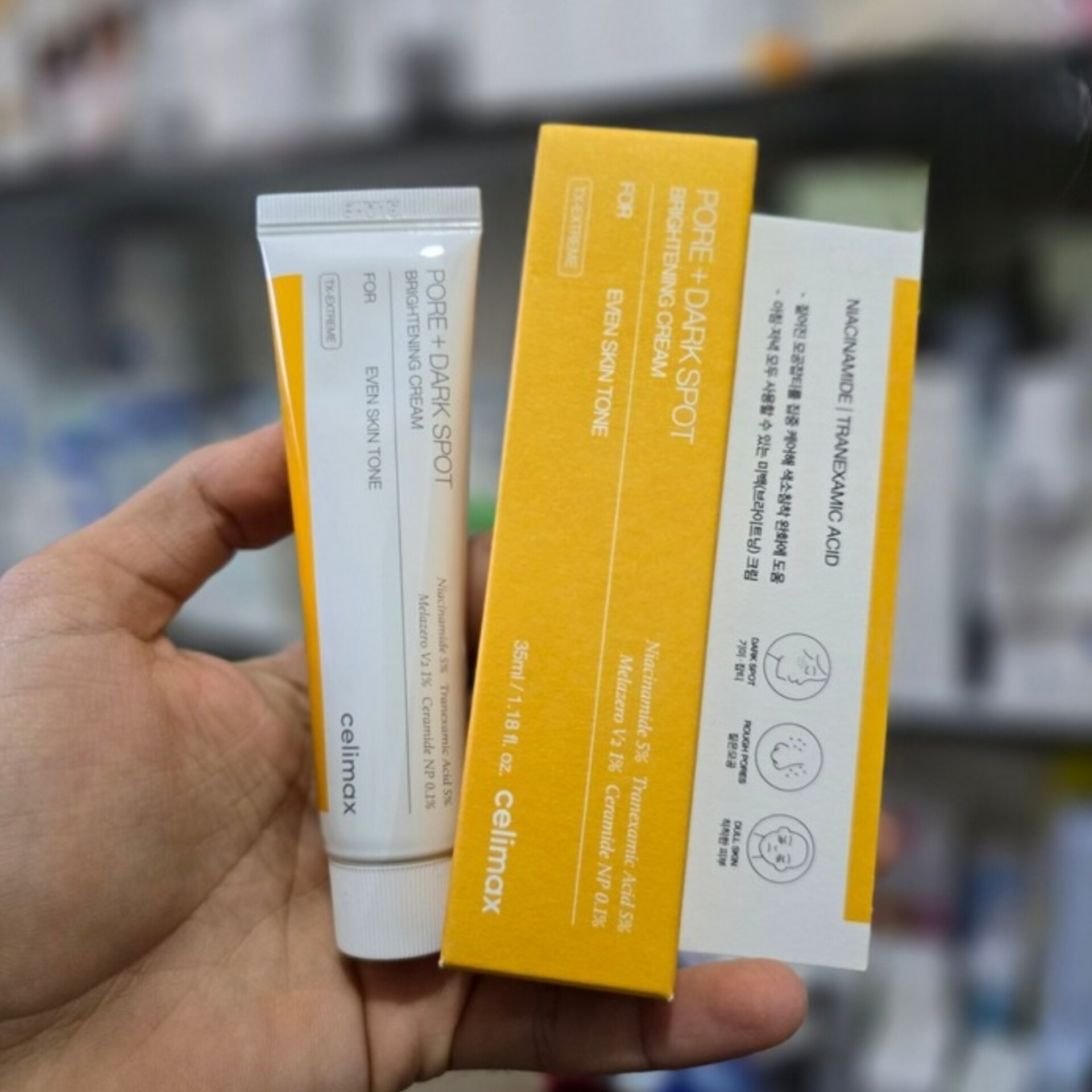 کرم روشن کننده و ضد لک سلیمکس Pore + Dark Spot Brightening Cream اصل