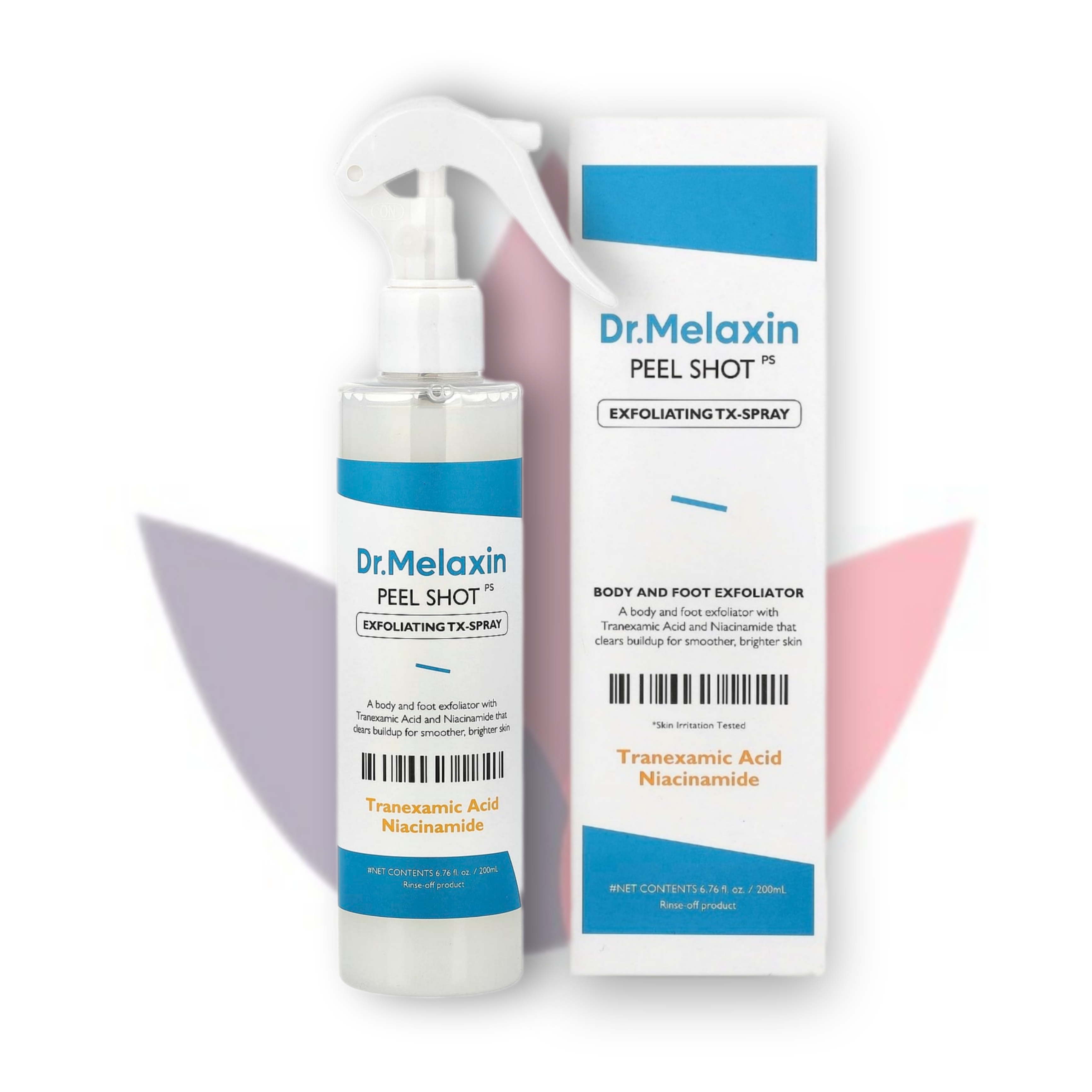 اسپری  لایه بردار و اسکراب  Dr.Melaxin دکتر ملاکسین