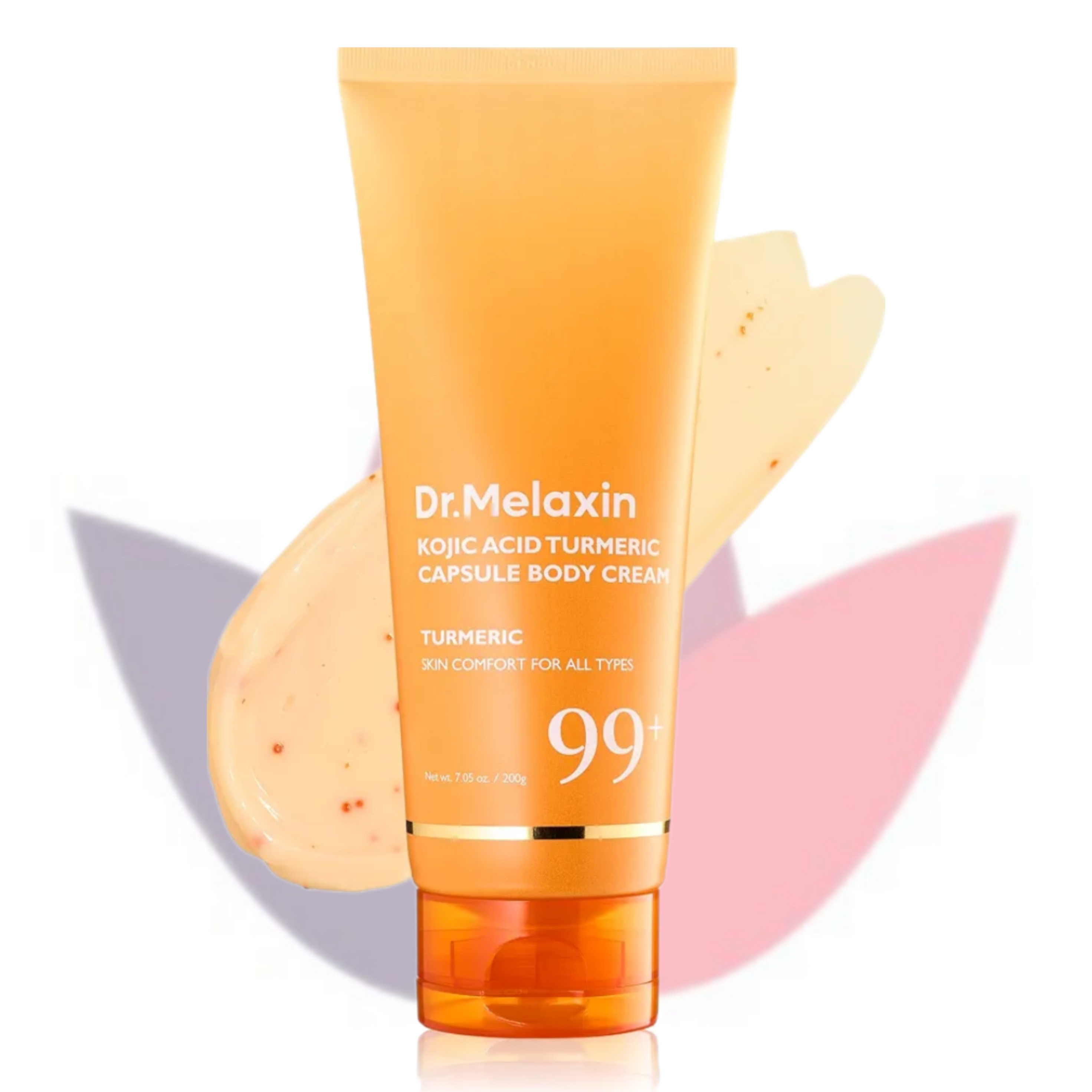 کرم کپسولی روشن کننده بدن کوجیک اسید و زردچوبه دکتر ملاکسین Dr.Melaxin Kojic Acid Turmeric حجم 200گرم | اصل