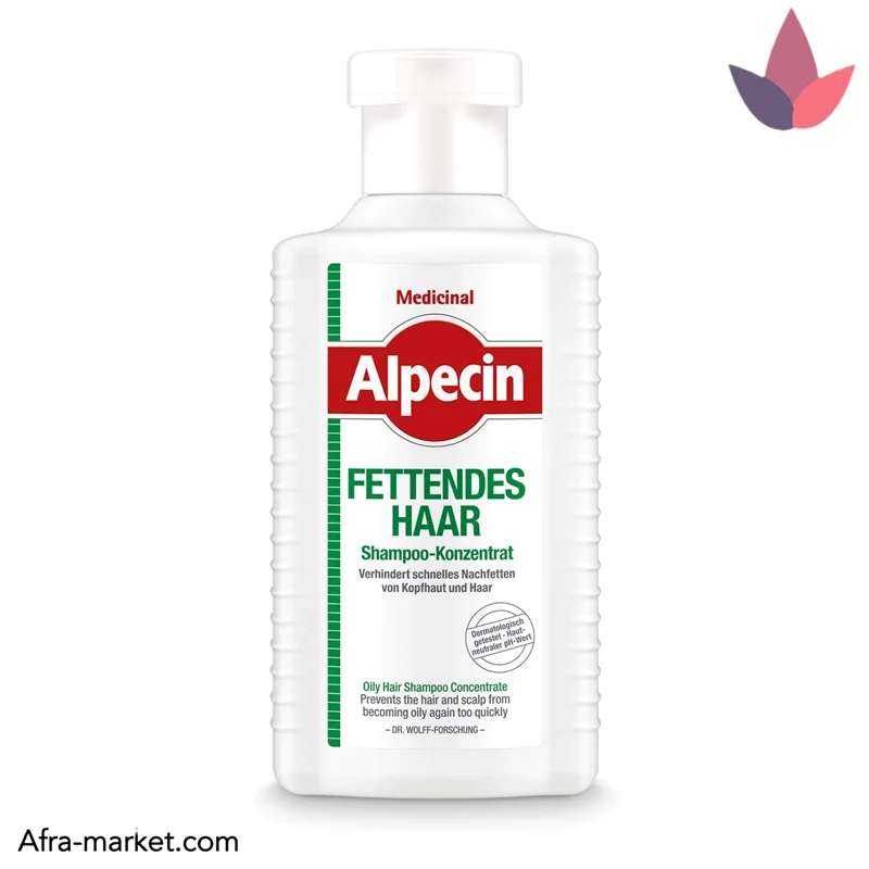 شامپو موهای چرب آلپسین مدل FETTENDES HAAR
