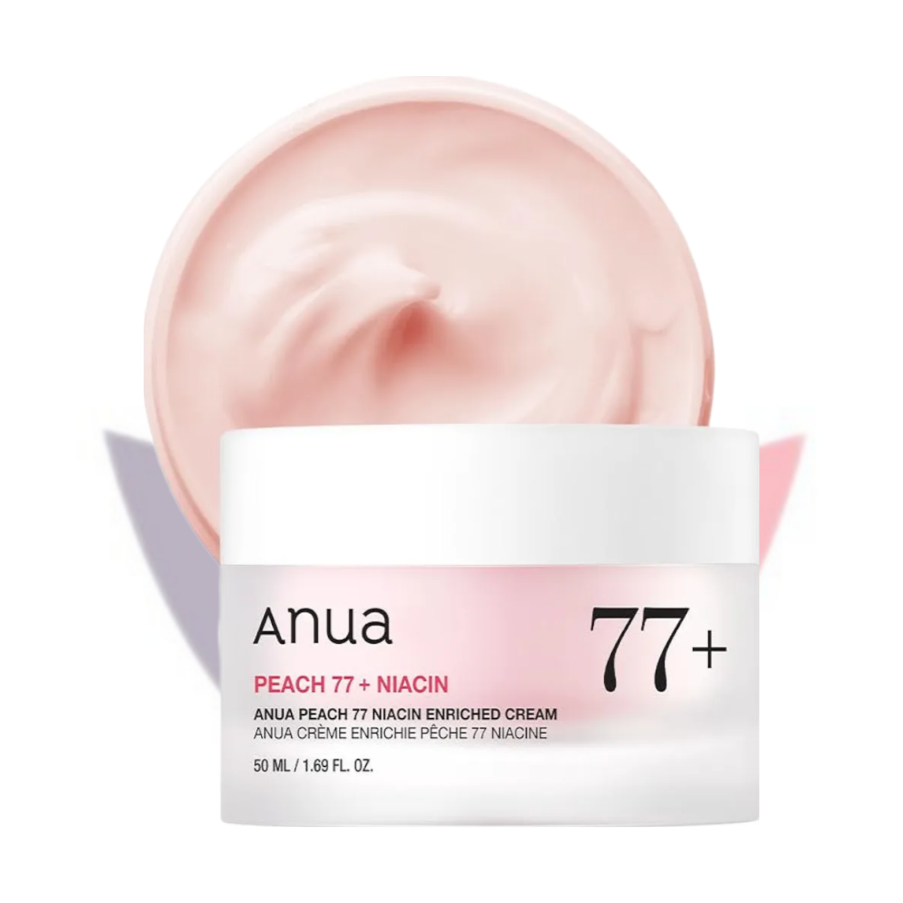 کرم روشن‌کننده و آبرسان هلو 77% آنوا | Anua Peach 77 Niacin Enriched Cream