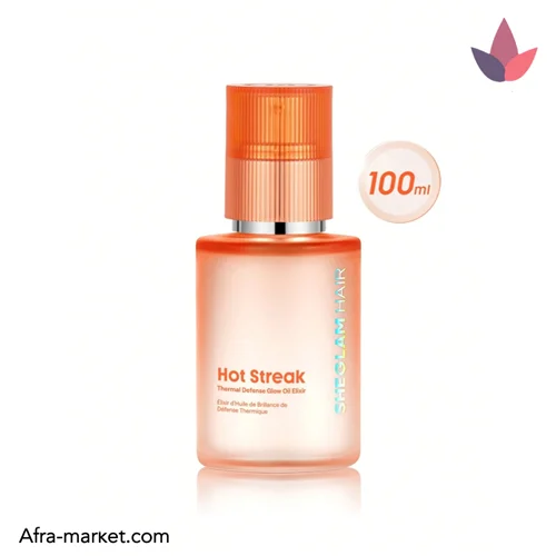 روغن مو محافظ حرارت و ترمیمکننده شیگلم مدل HOT STREAK حجم 100 میل
