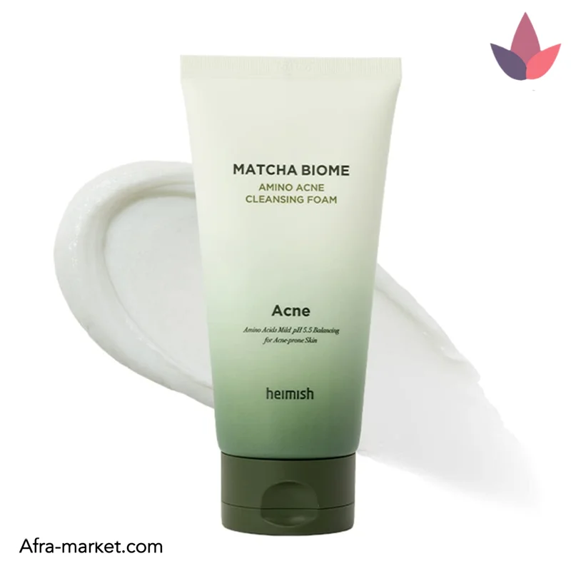 فوم شستشوی ضد آکنه هیمیش مدل Matcha Biome