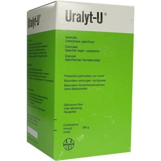 اورالیت-یو (Uralyt-U) گرانول پودر سنگ کلیه آلمانی