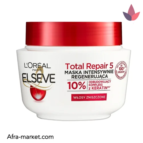 ماسک مو لورال Total Repair 5 داخل حمام L’Oreal اصل