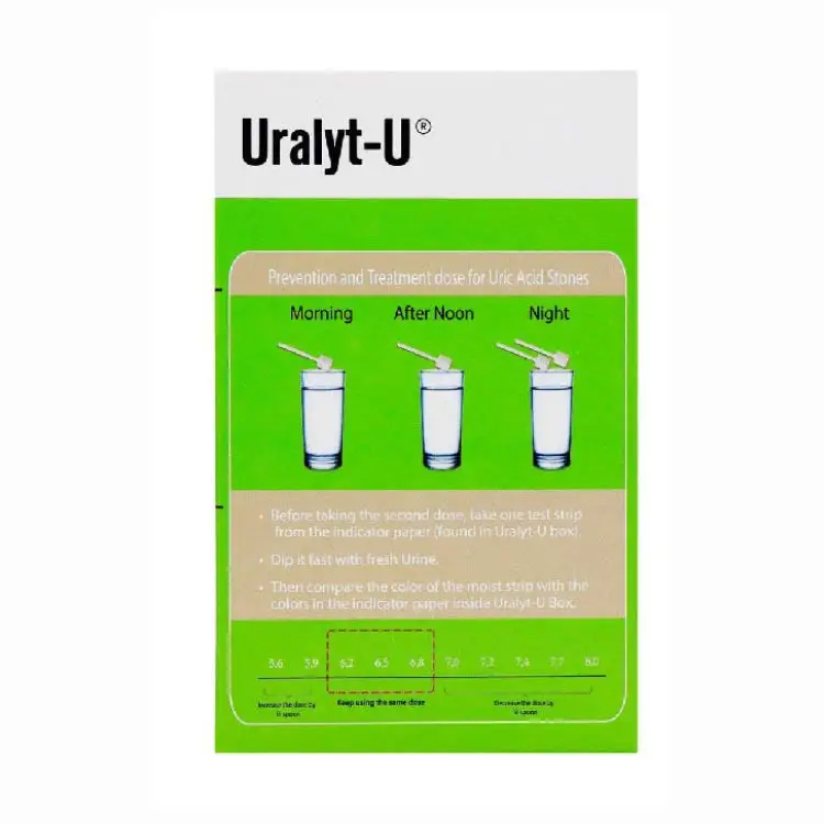 خرید پودر سنگ کلیه اورالیت یو Uralyte-U گرانول آلمانی