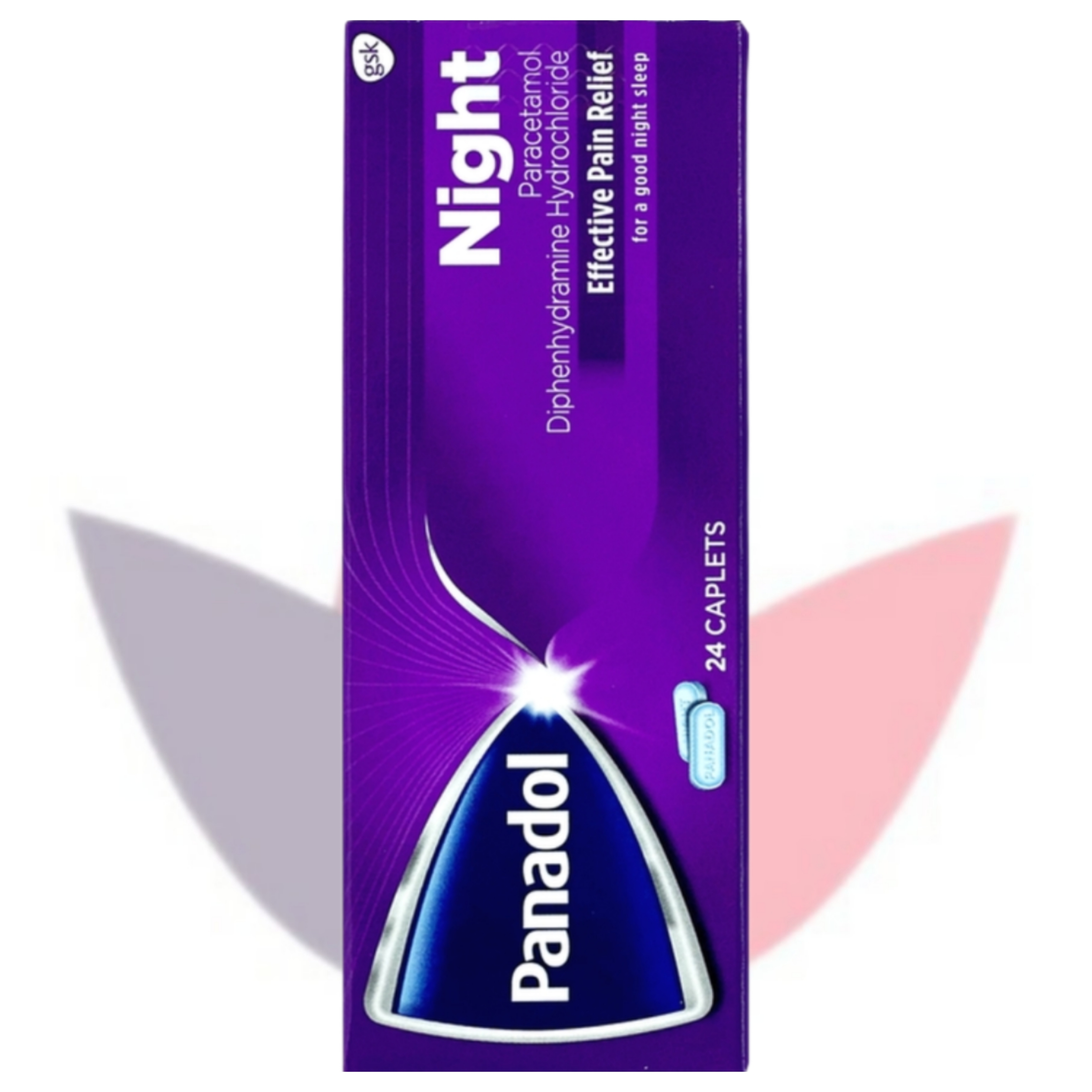 پانادول نایت اصل ۲۴ عددی | Panadol Night قرص شبانه تسکین درد و کمک به خواب