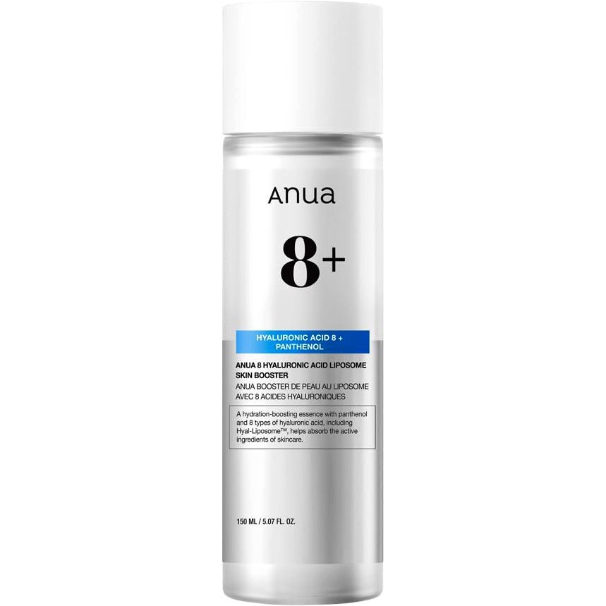 اسنس آبرسان آنوا اصل ۱۵۰ میل | Anua 8 Hyaluronic Acid Liposome Skin Booster | بوستر هیالورونیک اسید ۸ آنوا