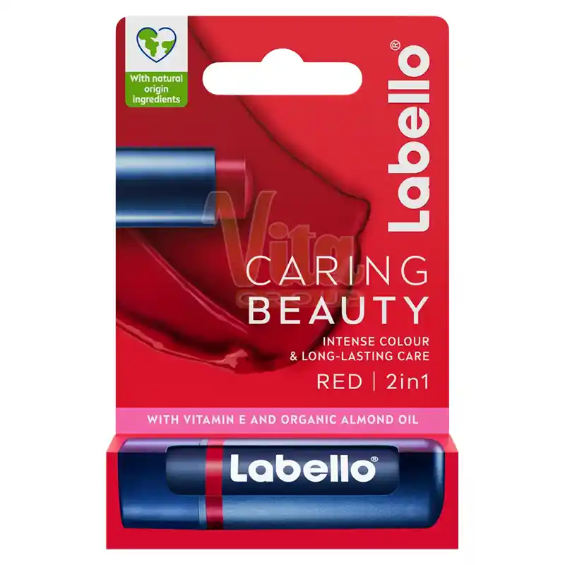 بالم لب لابلو کرینگ بیوتی قرمز Labello Caring Beauty Red
