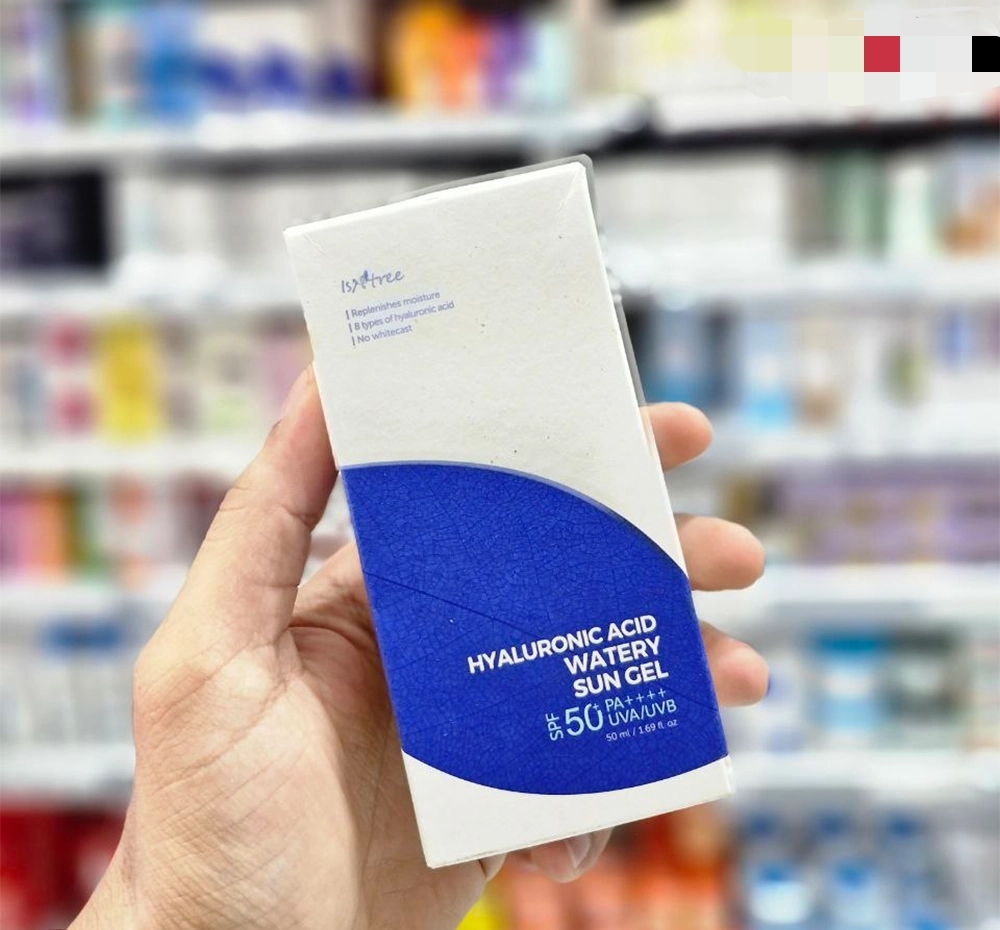 ضد آفتاب ژلی هیالورونیک اسید ایزنتری پوست چرب mlIsntree hyaluronic acid watery sun gel