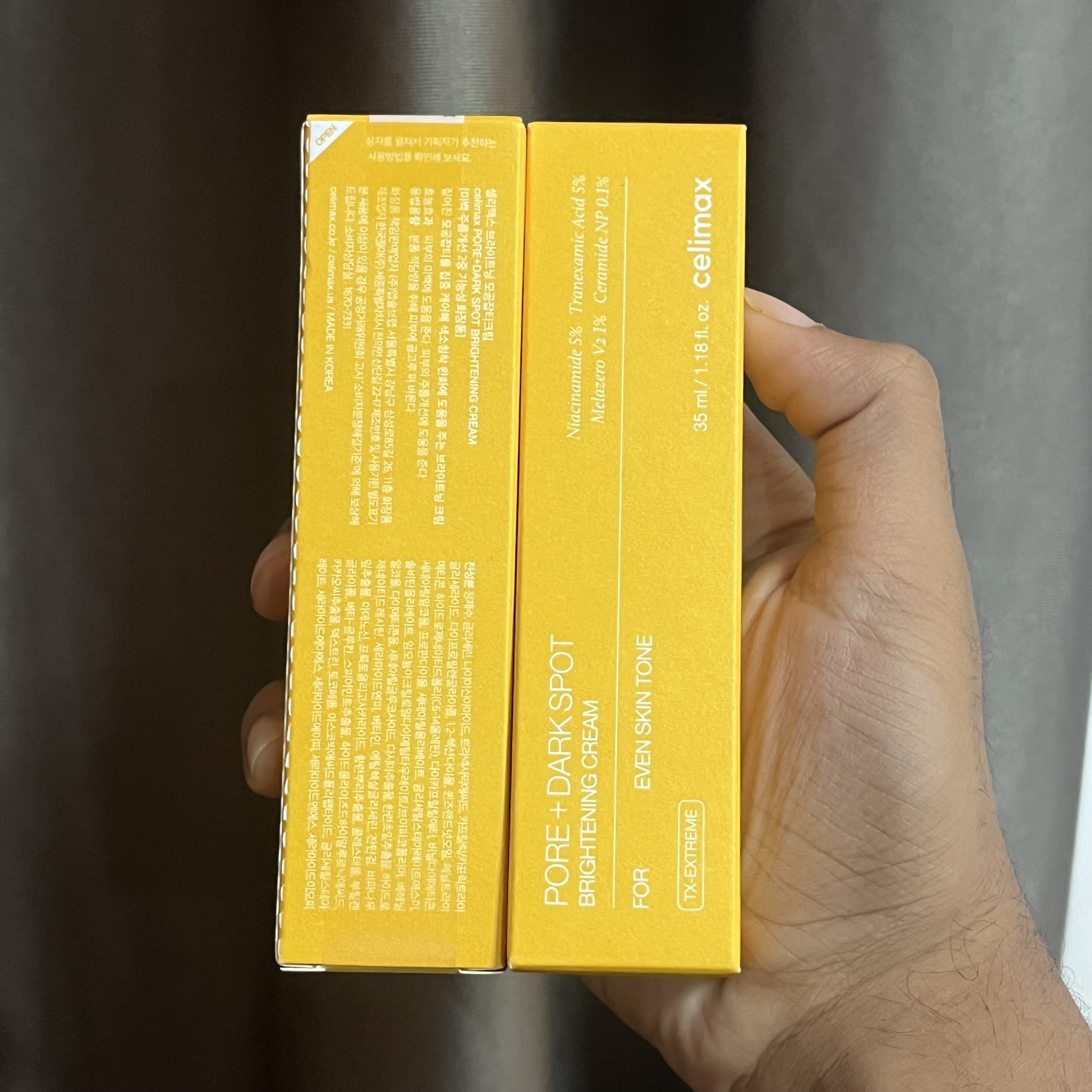 کرم ضد لک سلیمکس اصل | روشن کننده و جمع کننده منافذ پوست Celimax ۳۵ml