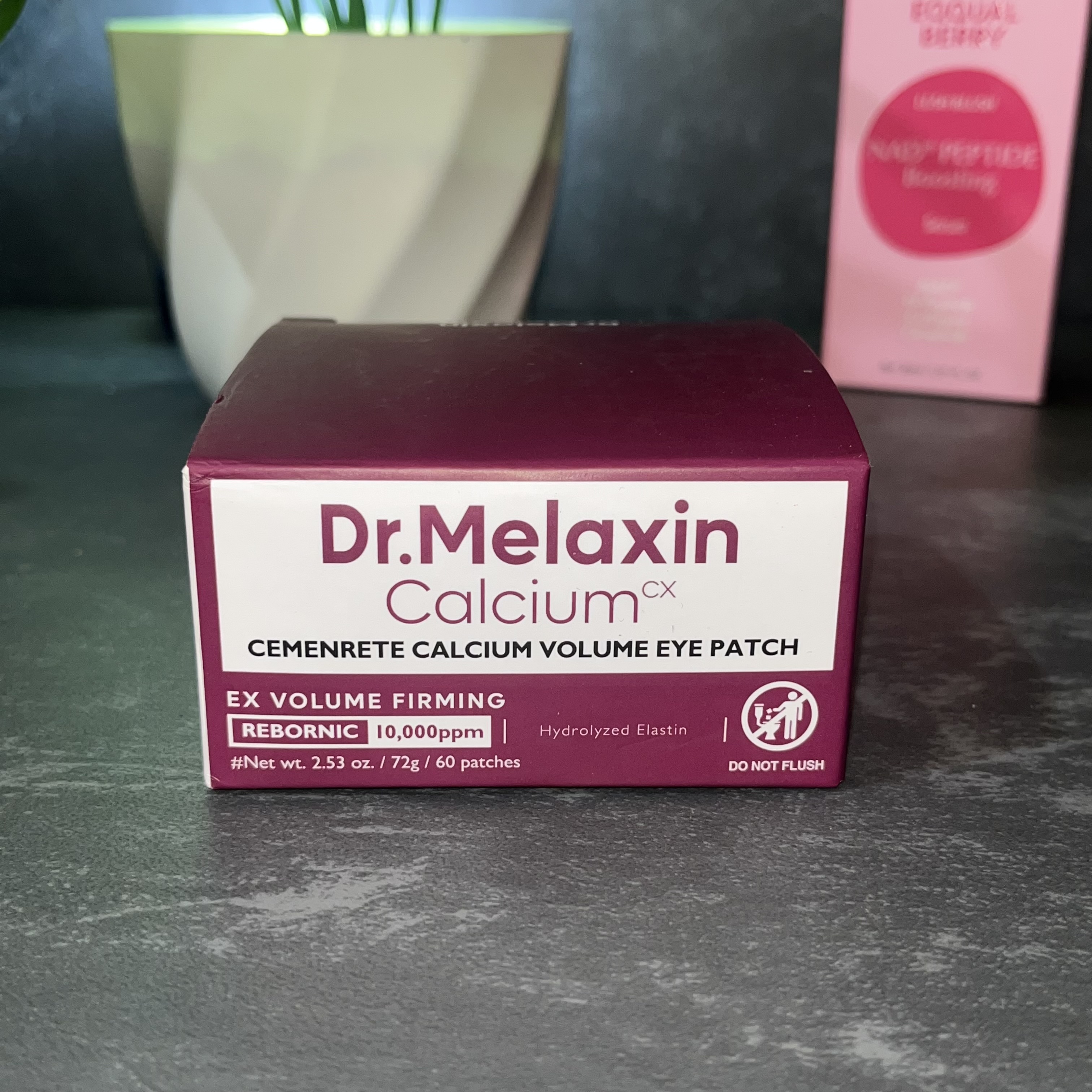 پچ زیر چشم کلسیم دکتر ملاکسین ۶۰ عددی | پچ ضد چروک و روشن‌کننده Dr.Melaxin