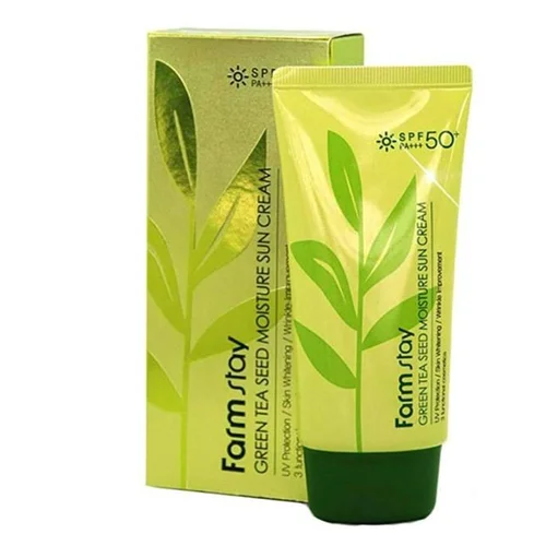 کرم ضد آفتاب آبرسان چای سبز فارم استی