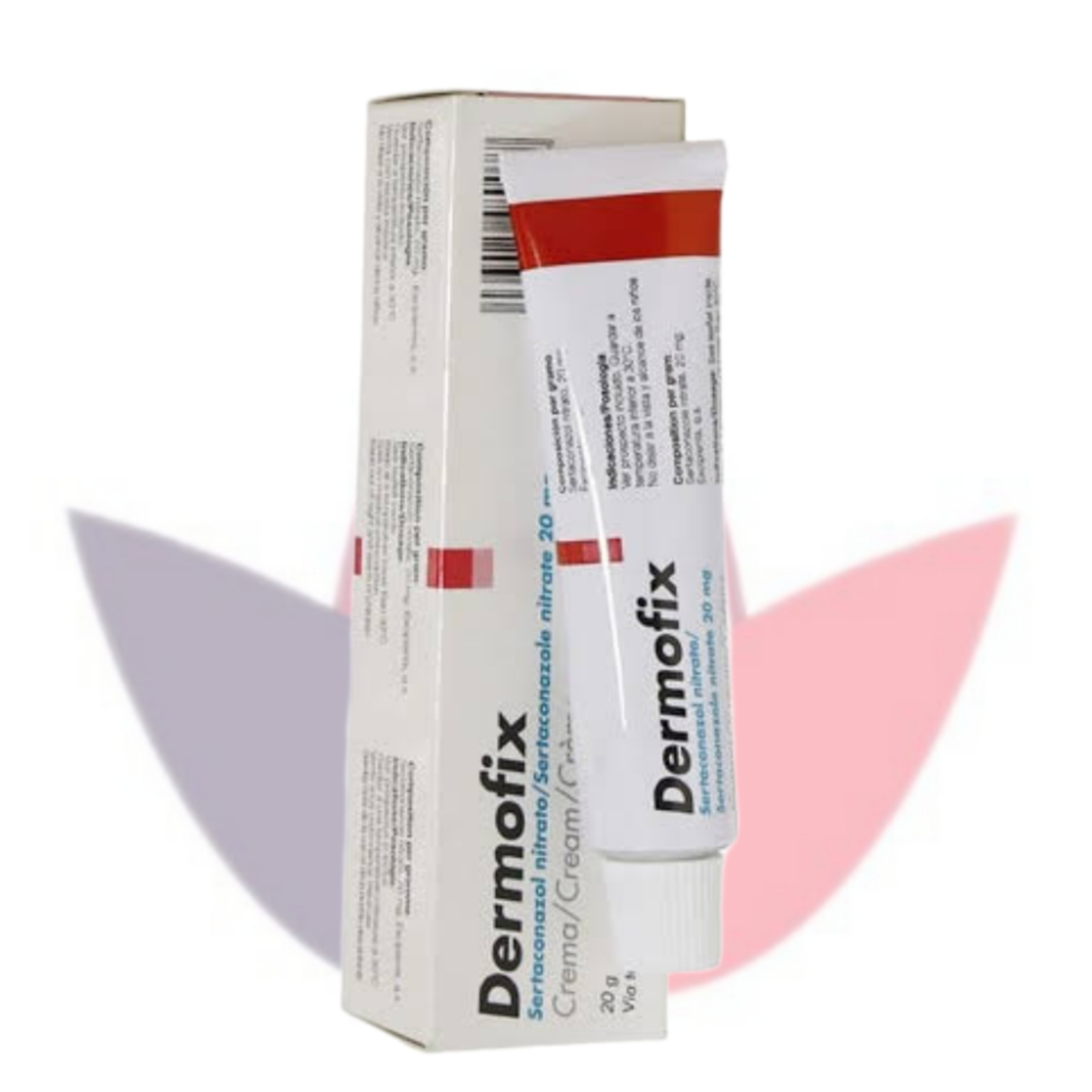 کرم درموفیکس اصل ۲۰ گرم | Dermofix Sertaconazole Nitrate 20 mg پماد ضدقارچ سرتاکونازول
